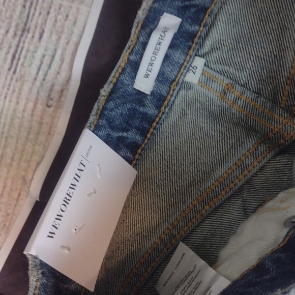 WEWOREWHAT the Danielle high rise vintage straight - Picture 4 of 7